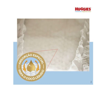 Fralda Huggies Supreme Care P - 48 fraldas