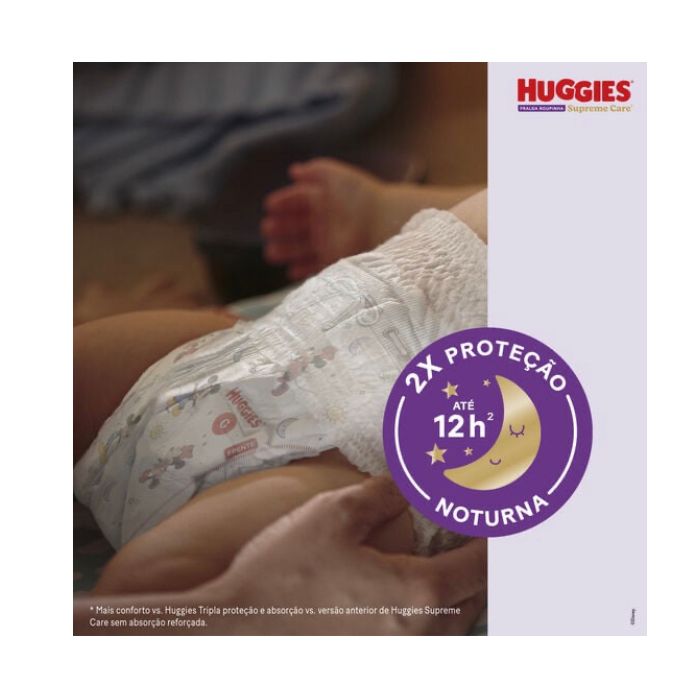 Fralda Huggies Supreme Care Roupinha M - 80 fraldas